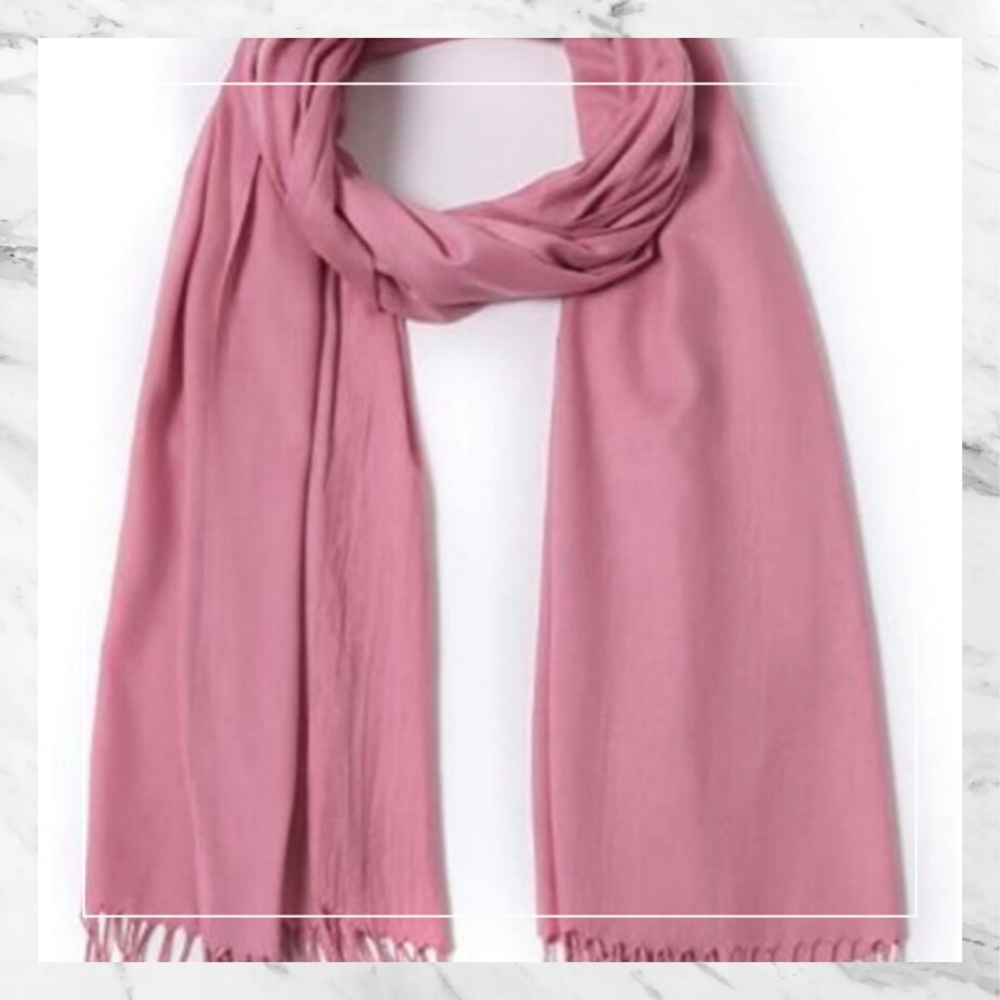 Long Pink Shawl/Wrap Scarf